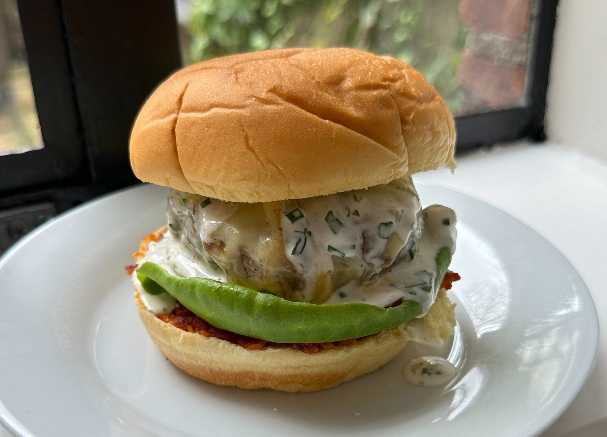BLT Blue Cheese Ranch Burger