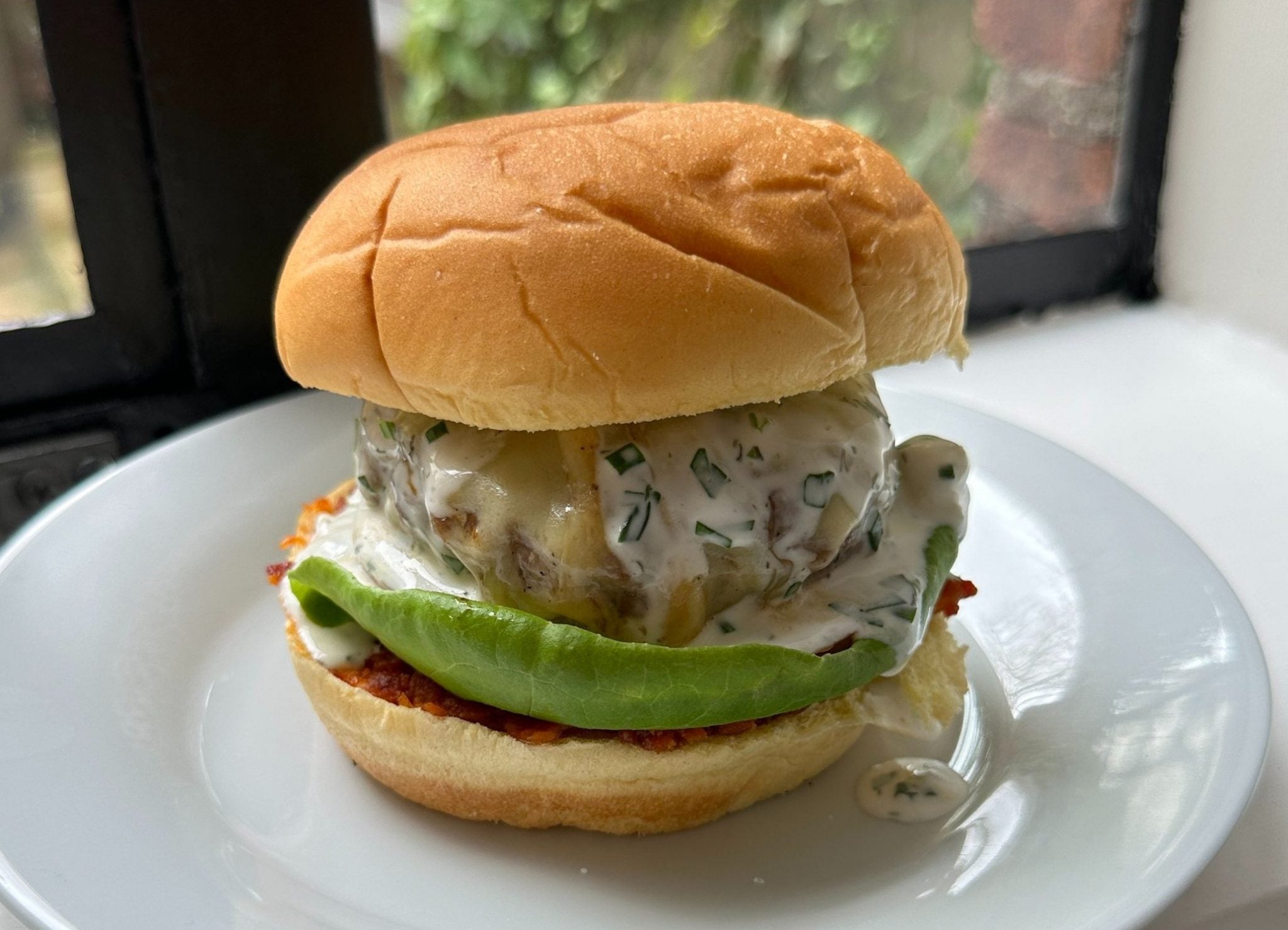 BLT Blue Cheese Ranch Burger