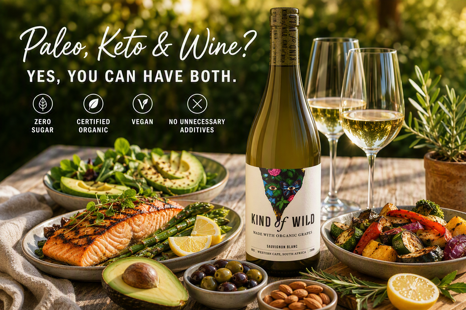 Paleo, Keto & Wine: Why Kind of Wild Is the Perfect Pour