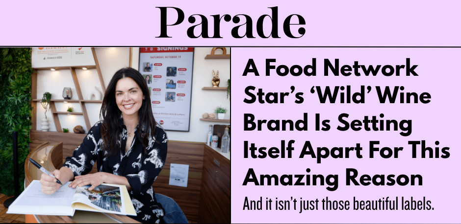 A Food Network Star’s ‘Wild’ Wine Brand Is Setting Itself Apart For This Amazing Reason